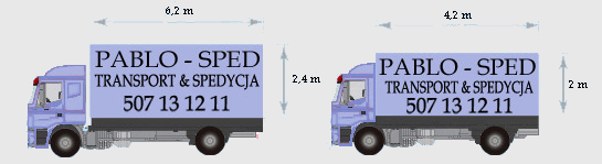 15-palette vehicle and 8-palette vehicle